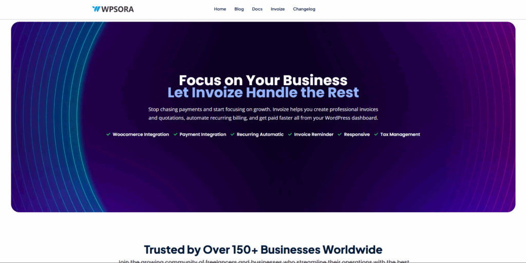 invoize website