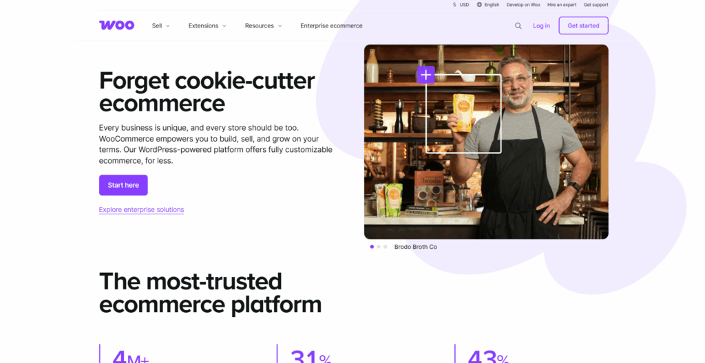 woocommerce website