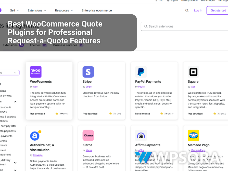 woocommerce quote plugins for profesional